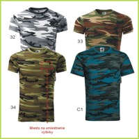 CAMOUFLAGE - unisex tričko