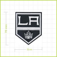 LA KINGS - vyšívaná nášivka