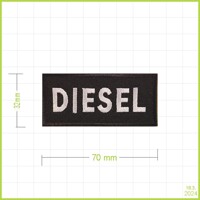 DIESEL - vyšívaná nášivka