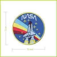 NASA 4 - vyšívaná nášivka