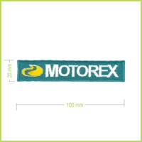 MOTOREX - vyšívaná nášivka