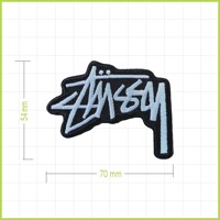 Stussy - vyšívaná nášivka