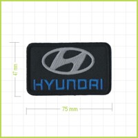 HYUNDAI 1 - vyšívaná nášivka