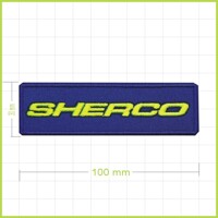 SHERCO - vyšívaná nášivka