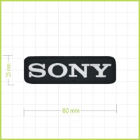 SONY - vyšívaná nášivka