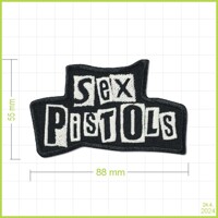 Sex Pistols - vyšívaná nášivka