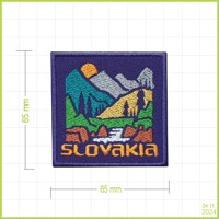 SLOVAKIA 56 - vyšívaná nášivka