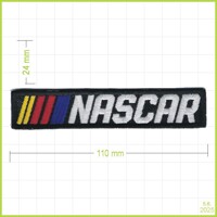 NASCAR - vyšívaná nášivka