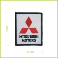 MITSUBISHI 2 - vyšívaná nášivka