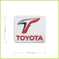 TOYOTA RACING - vyšívaná nášivka