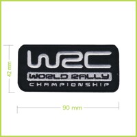 WRC - vyšívaná nášivka