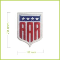 ALL AMERICAN RACERS - vyšívaná nášivka