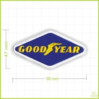 GOODYEAR 2 - vyšívaná nášivka