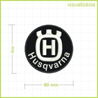 HUSQVARNA 1 - vyšívaná nášivka