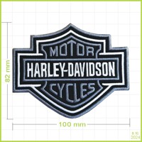 HARLEY DAVIDSON 7 - vyšívaná nášivka